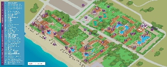 Royal Decameron Complex Resort Map Layout