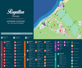 Royalton Grenada Resort Map Layout