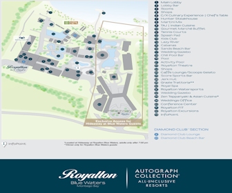 Royalton Blue Waters Resort Map Layout