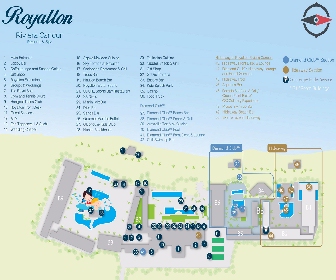 Royalton Riviera Cancun Resort Map Layout