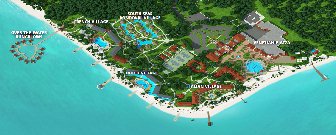 Sandals South Coast resort Map