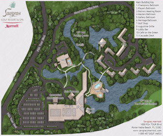 Sawgrass Marriot Resort Map Layout