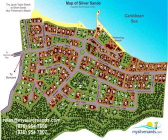 Silver Sands Vacation Villas Resort Map Layout
