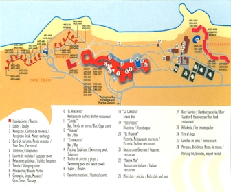 Sirenis Tropical Varadero Resort Map Layout