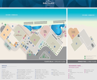 Sun Palace Resort Map Layout