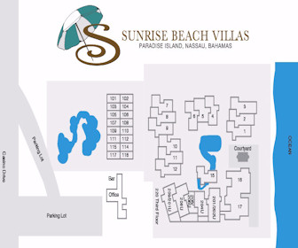 Sunrise Beach Clubs & Villas Resort Map Layout