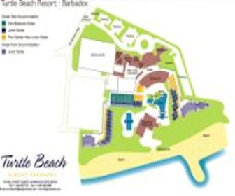 Turtle Beach by Elegant Hotels Resort Map Layout