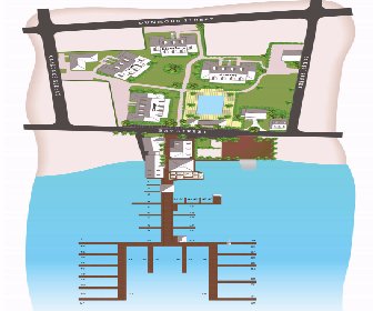 Valentines Resort & Marina Map Layout