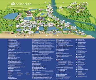 The Estates at Vidanta Nuevo Vallarta Resort Map Layout