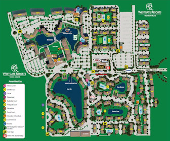 Westgate Resorts Vacation Villas Map Layout