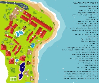 Wyndham Alltra Samana Resort Map Layout