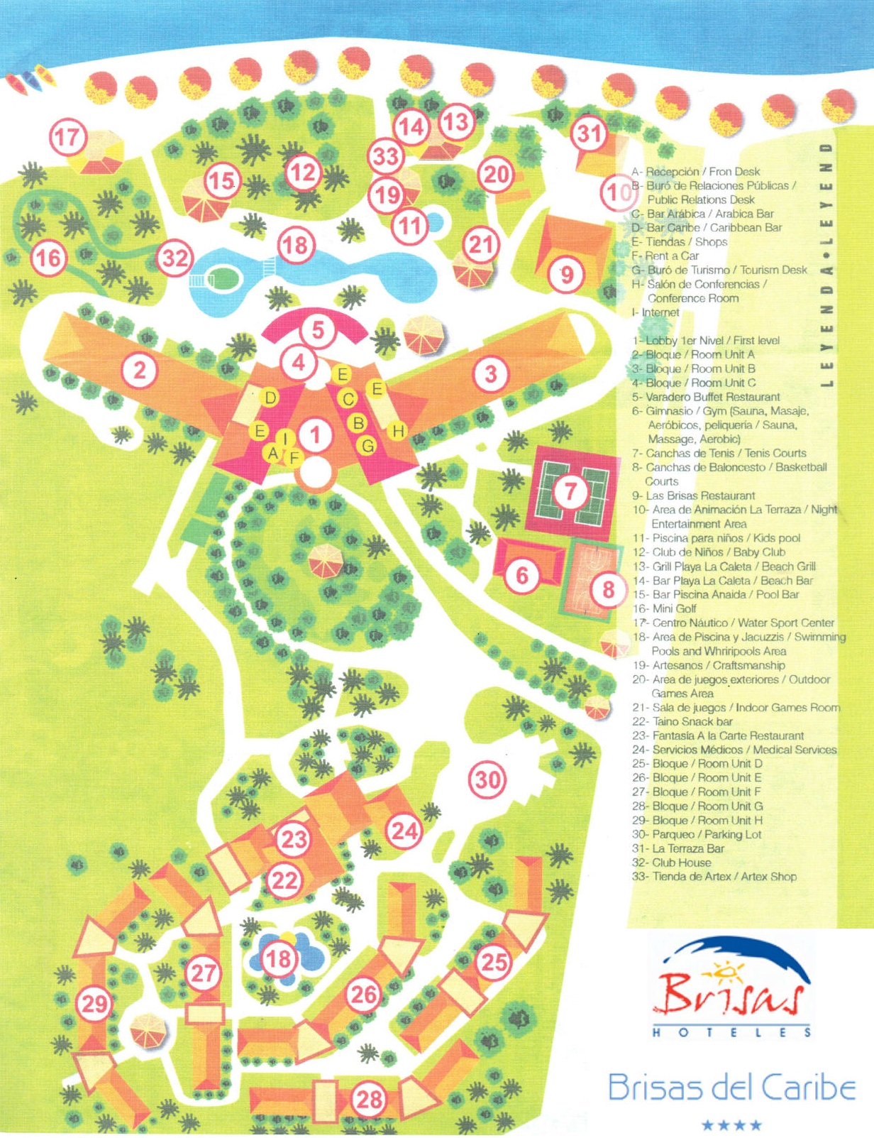 Varadero Resort Map