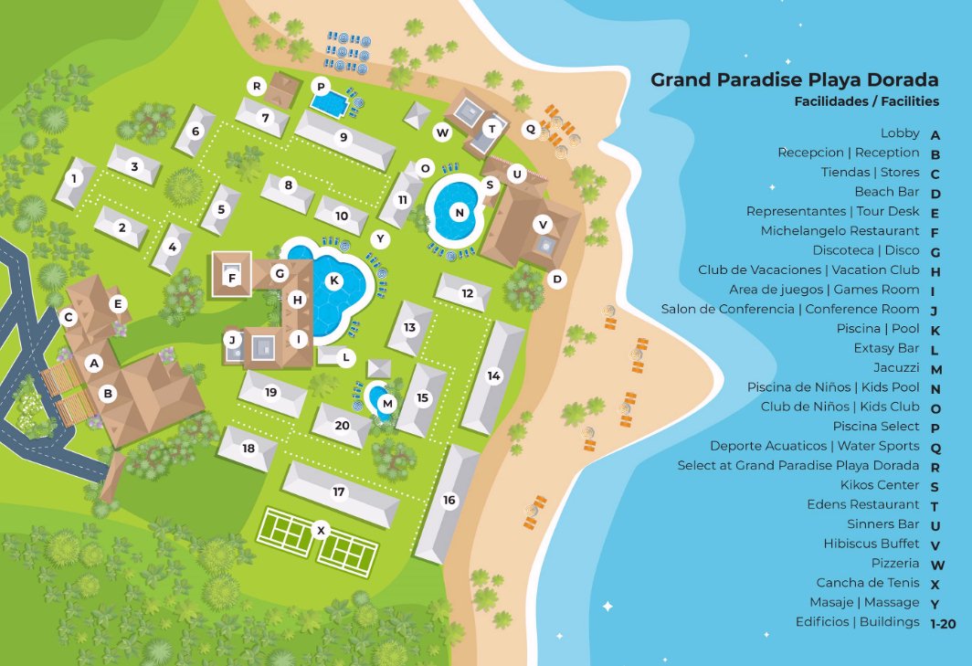 consumption maybe Inspiration map of costa dorada resorts Established ...