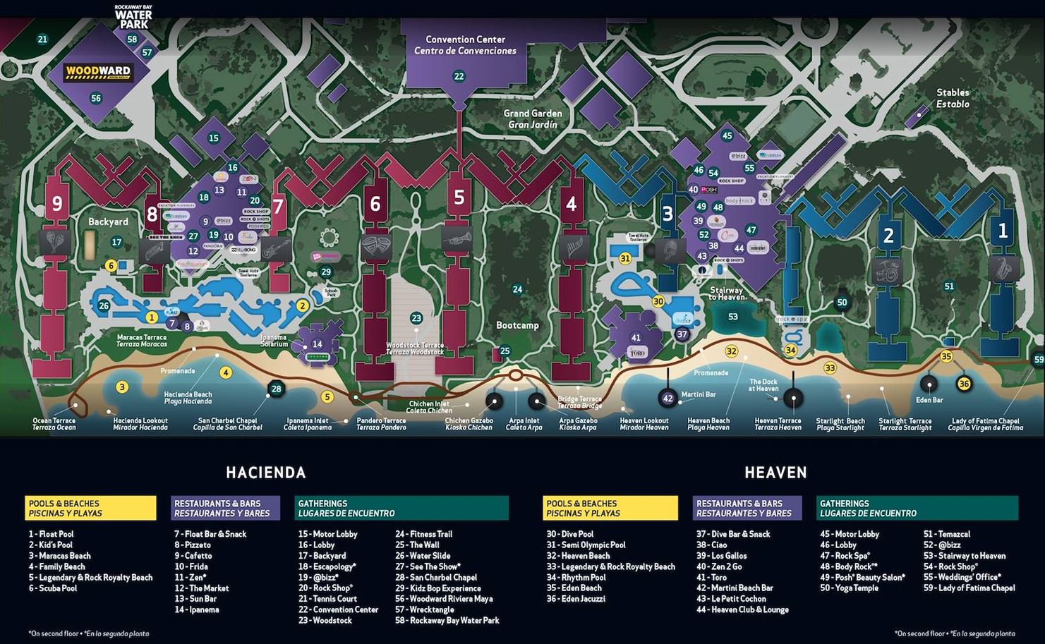 Hard Rock Hotel Bali Map