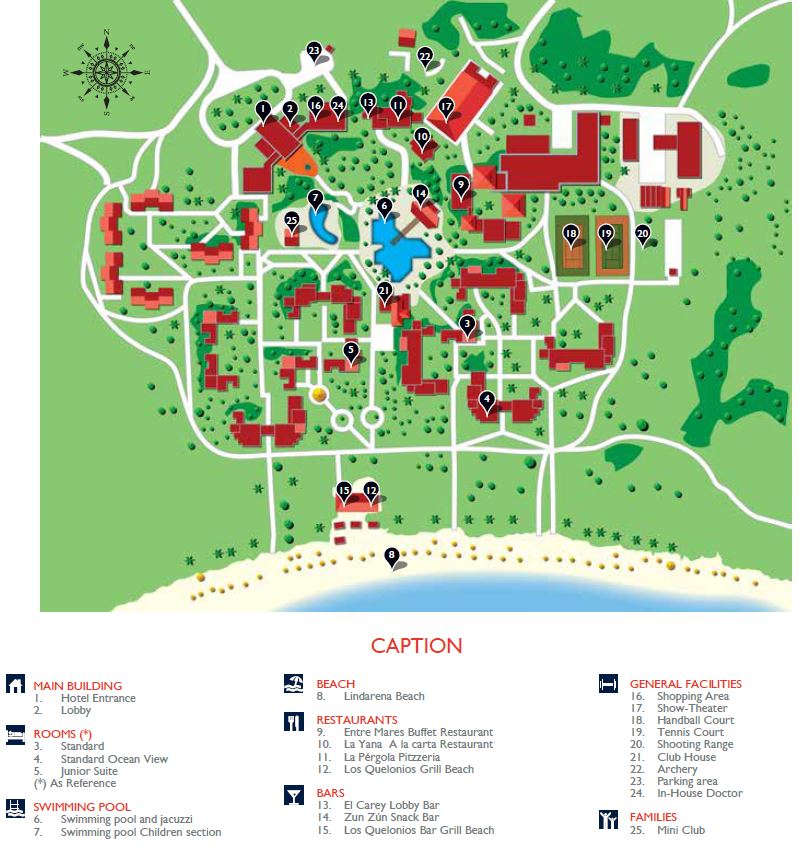 Cayo Largo Map Key