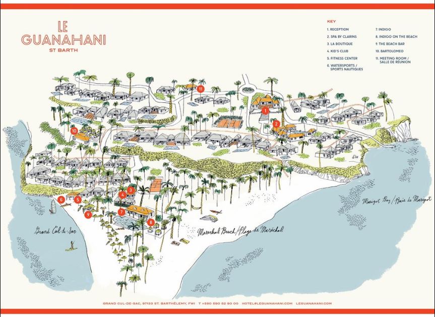 St. Barts Map & Where is St Barts?