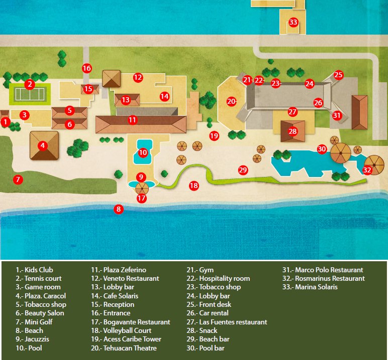 The Royal In Cancun Map Cancun Map Royal Cancun Cancun - Bank2home.com