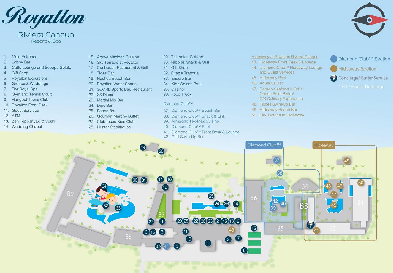 Cancun Resort Map Hotel Zone Map England Counties And Towns 17936 | The ...