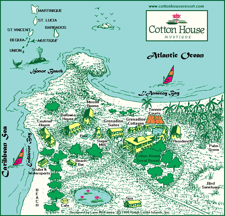 Road Map Mustique