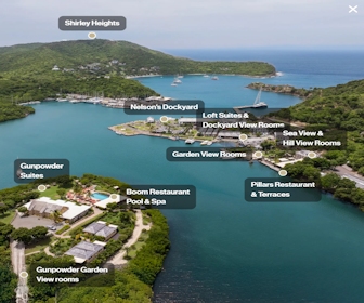 Admiral's Inn & Gunpowder Suites Map Layout