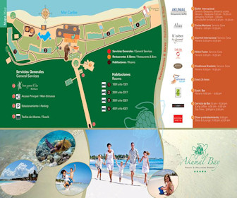 Akumal Bay Beach & Wellness Resort Map Layout
