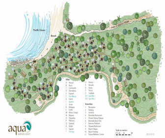 Aqua Oceanfront Resort & Residences Map Layout