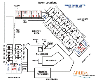 v Resort Map Layout