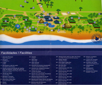 Barcelo Tambor Resort Map Layout
