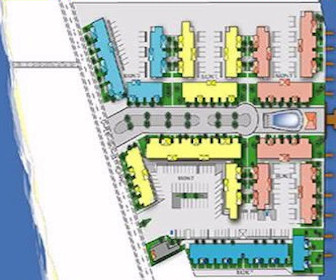 Map BarefootBeachResort IndianShores 