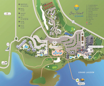 Sheraton Bay Point Resort Map Layout