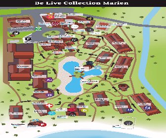 Be Live Collection Marien Resort Map