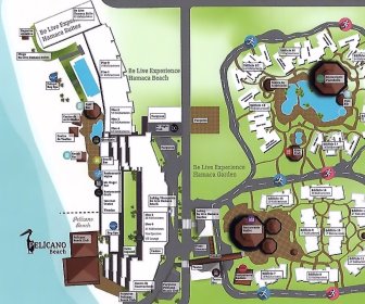 Be Live Experience Hamaca Beach Resort Map Layout