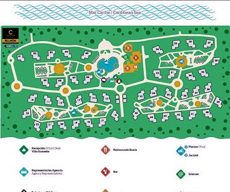 Sanctuary at Grand Memories Cayo Largo Resort Map Layout