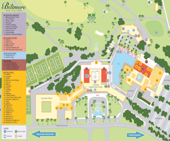 Biltmore Miami Resort Map Layout