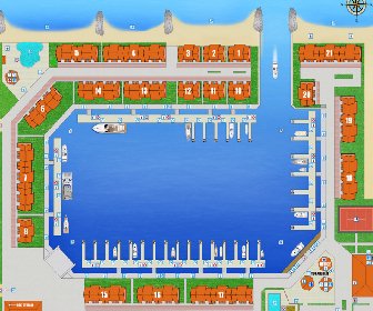 Bimini Cove Resort & Marina Resort Map Layout