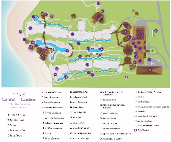Breathless Punta Cana Resort & Spa Resort Map Layout