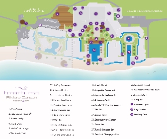 Breathless Riviera Cancun Resort Map Layout