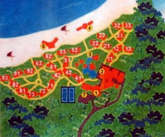 Brisas Covarrubias Resort Map Layout