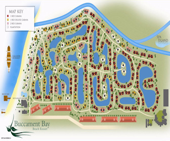 Buccament Bay Resort Map Layout