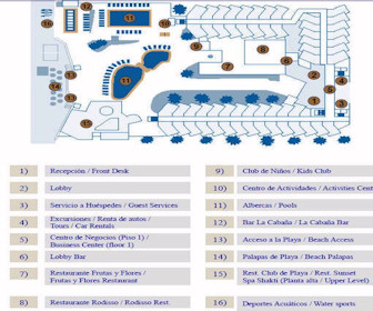 Buenaventura Grand Hotel Resort Map Layout