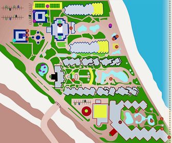 Villa La Estencia Beach Resort Map Layout