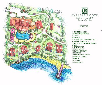 Calabash Cove Resort Map Layout
