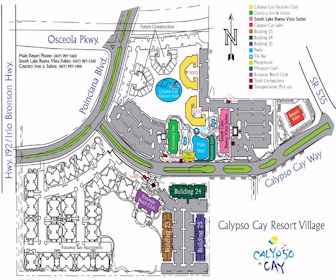 Calypso Cay Resort Village Map Layout