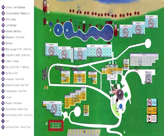 Camino Real Zaashila Resort Map Layout