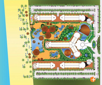 Caracola Beach & Spa Resort Map Layout