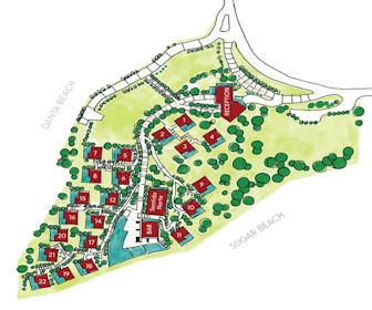 Casa Chameleon Map Layout