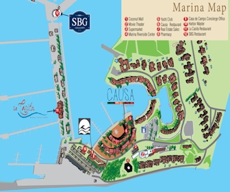 Casa De Campo Marina Map Layout
