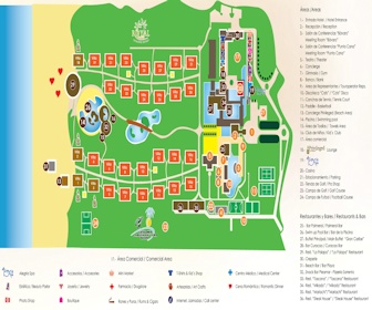 Catalonia Bavaro Beach Golf And Casino Resort Map Layout