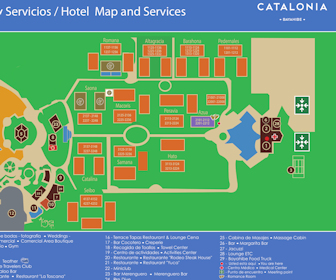 Catalonia Bayahibe Resort Map Layout