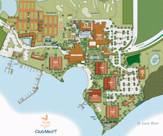 Club Med Sandpiper Bay Map Layout